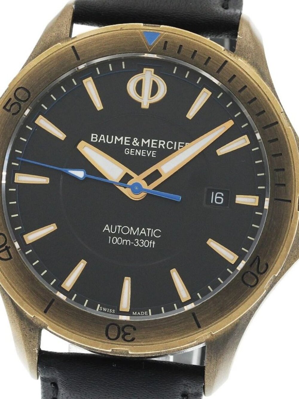 Baume & Mercier Clifton Club M0A10500 bronze date Automatic Men's Watch